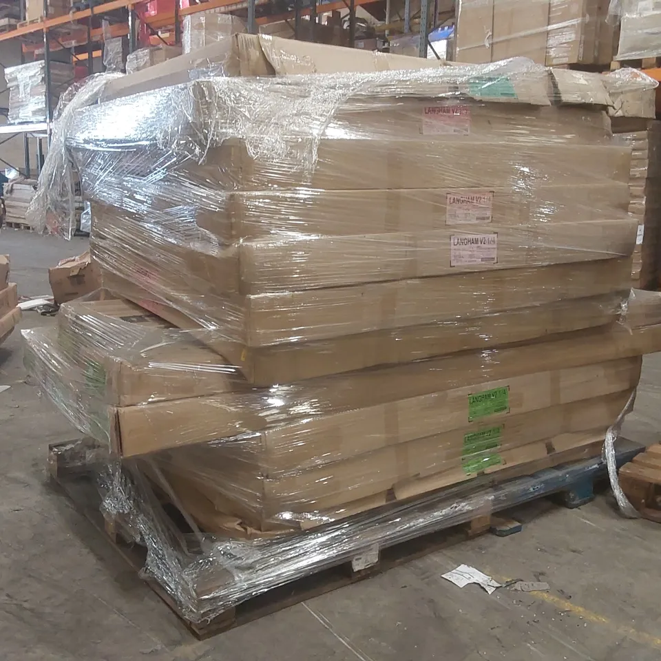 PALLET CONTAINING A LARGE QUANTITY OF ASSORTED BED PARTS