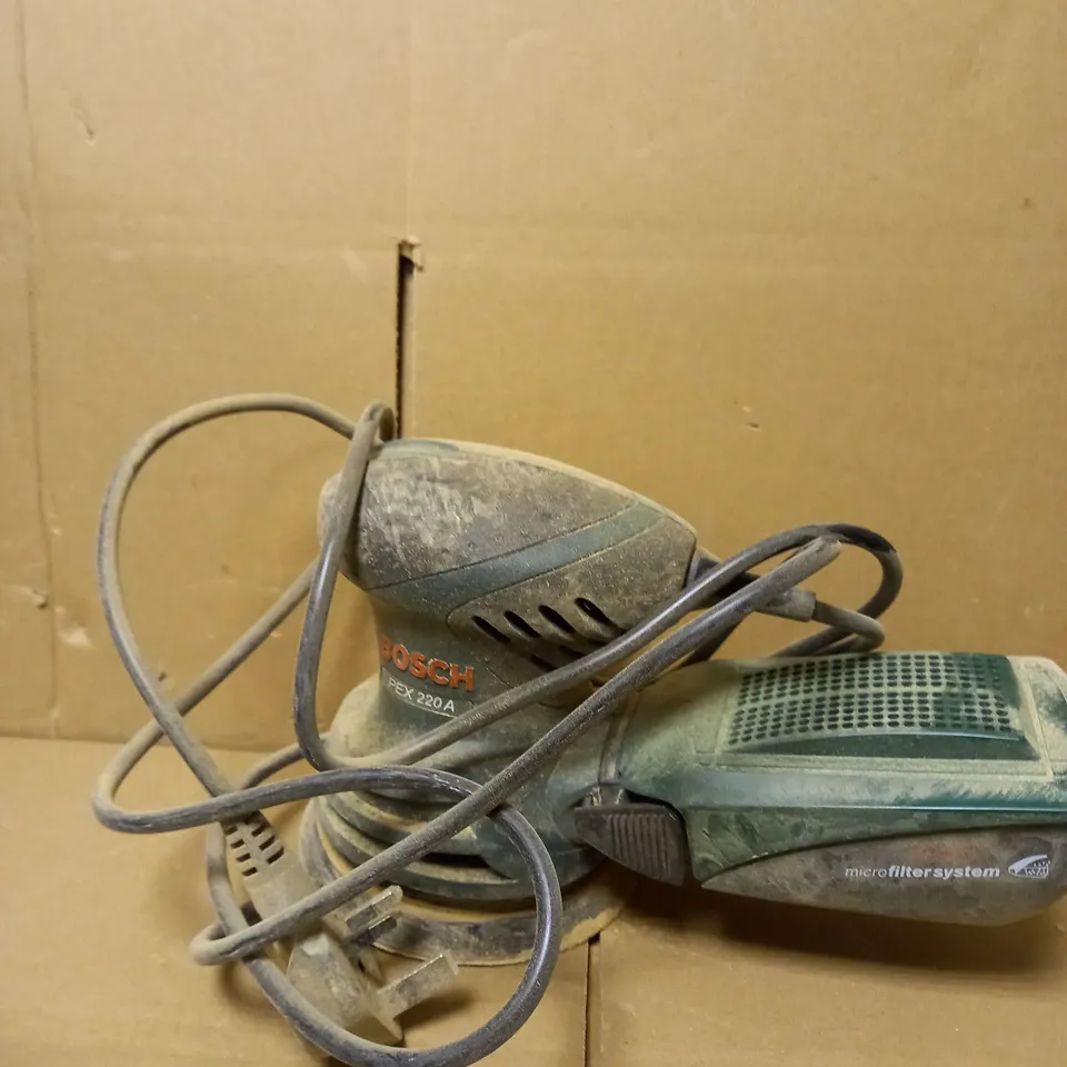 BOSCH PEX 220A ORBIT SANDER