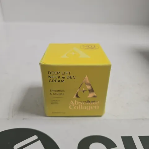 ABSOLUTE COLLAGEN DEEP LIFT NECK & DEC CREAM – BOXED 50ML