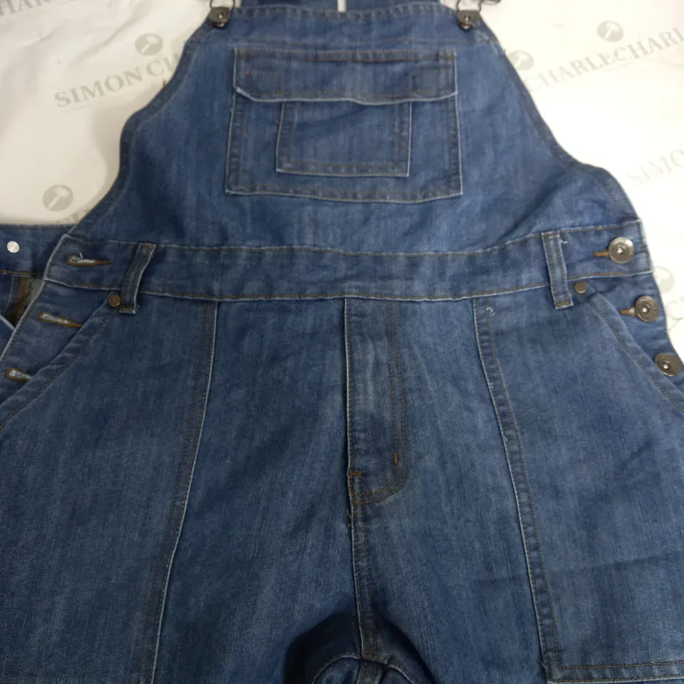 UNBRANDED DENIM DUNGAREES - SIZE 36R