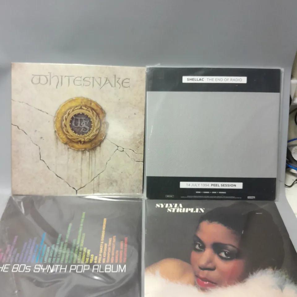 SET OF APPROX 15 VINYL'S TO INCLUDE - WEST END REWORKS , SLIPALUNG IM ALIVE , ALI LOVE ETC