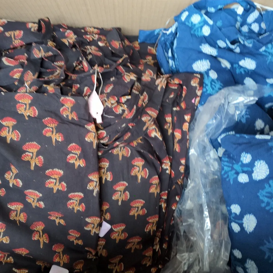 APPROXIMATELY 18 ASSORTED SHIRTS/ROBES IN VARIOUS STYLES AND SIZES - COLLECTION ONLY