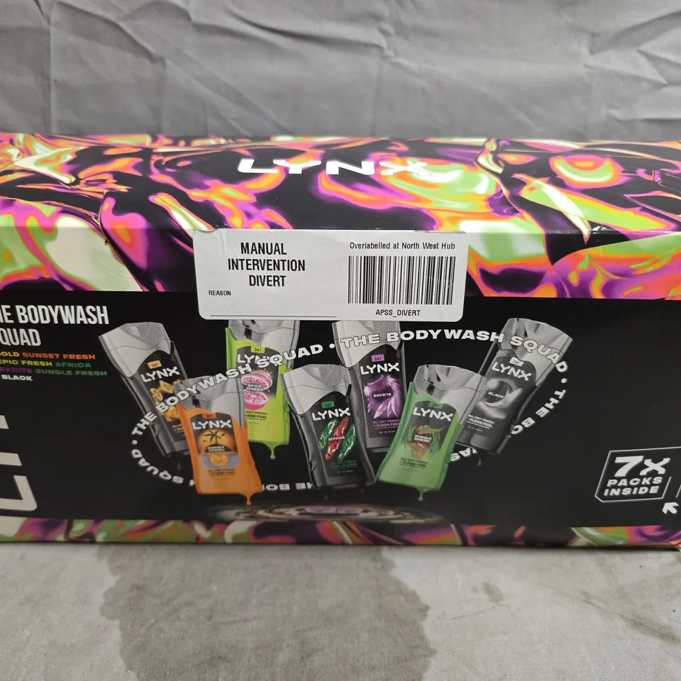 LYNX THE BODYWASH SQUAD GIFT SET 