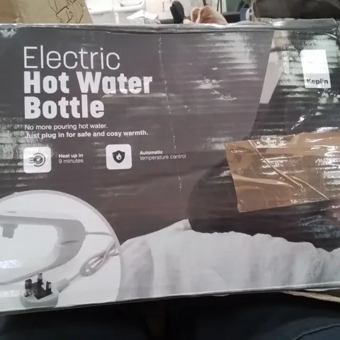 BOXED KEPLIN ELECTRIC HOT WATER BOTTLE