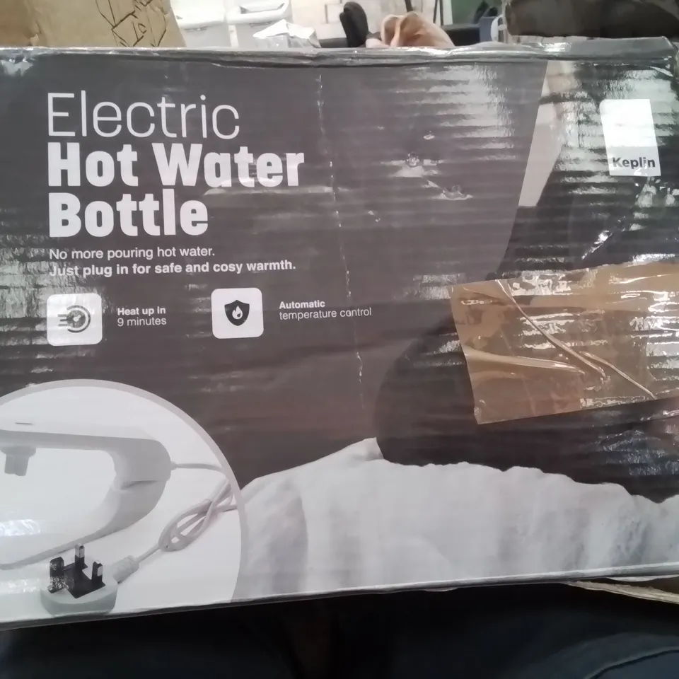 BOXED KEPLIN ELECTRIC HOT WATER BOTTLE