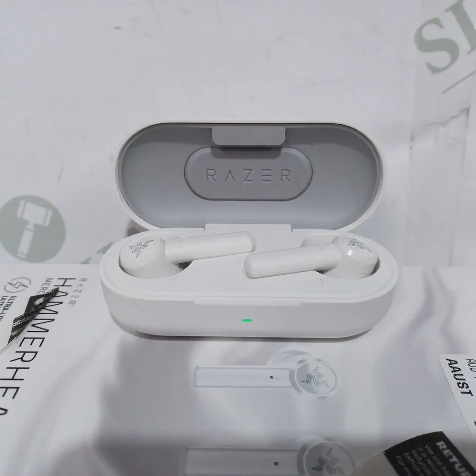 RAZER HAMMERHEAD MERCURY TRUE WIRELESS BLUETOOTH EARBUDS