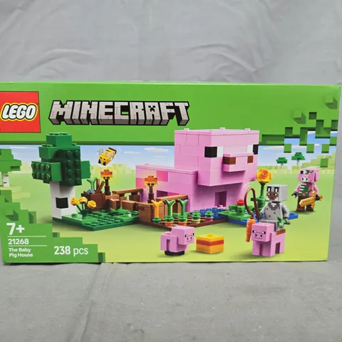 BOXED LEGO MINECRAFT - THE BABY PIG HOUSE - 21268