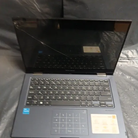 ASUS VIVOBOOK TP1400K LAPTOP – DARK GRAY, CRACKED SCREEN