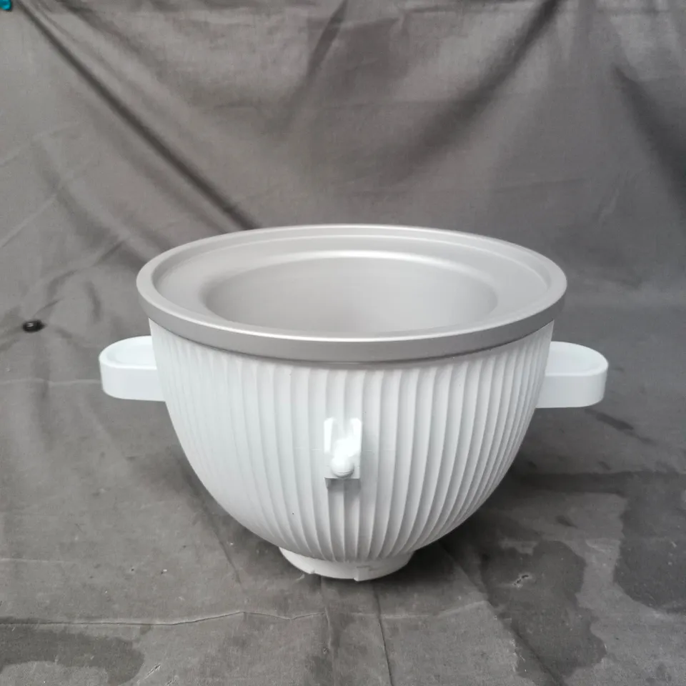 KITCHENAID STAND MIXER ATTACHMENT - RIBBED CERAMIC BOWL WITH ACCESSORIES (BOXED)