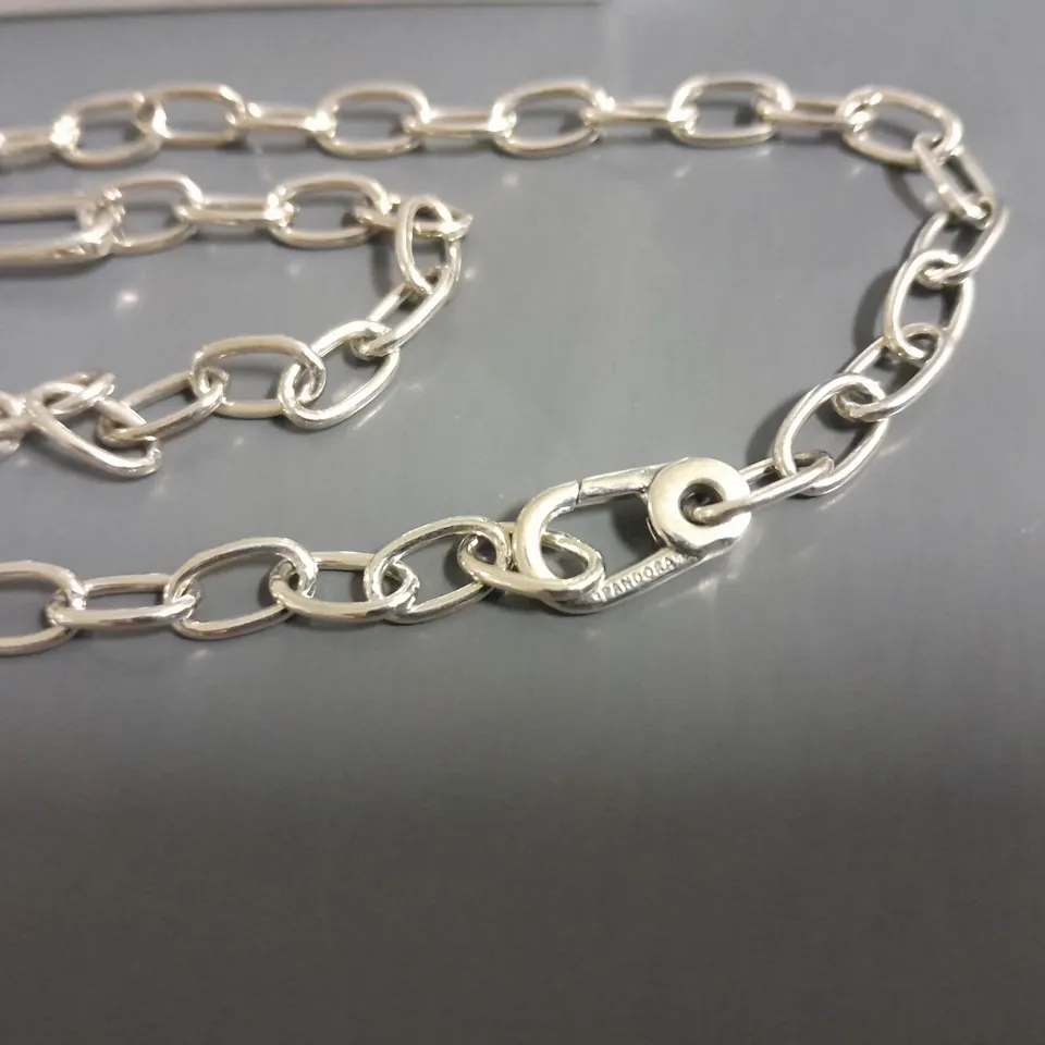 PANDORA CHAIN DETAIL NECKLACE