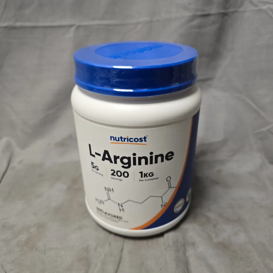 NUTRICOST L-ARGININE UNFAVOURED (1KG)
