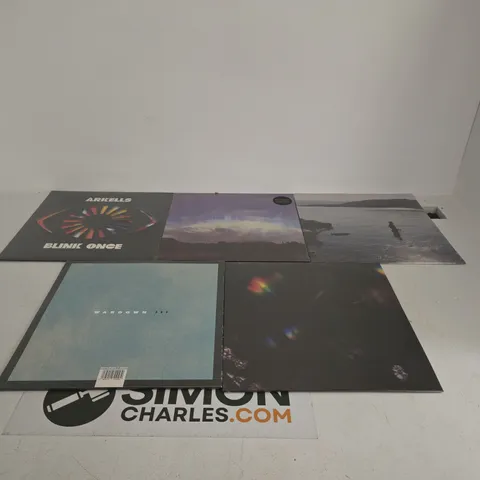 TOTE OF APPROXIMATELY 15 ASSORTED VINYLS TO INCLUDE ARKELLS, MATT ELLIOTT, WARDOWN ETC