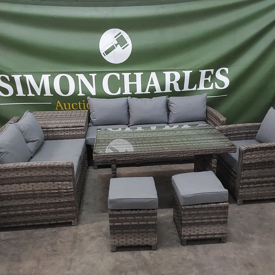 BRAND NEW TEXAS GARDEN AND PATIO RATTAN SOFA SET  RRP £1695