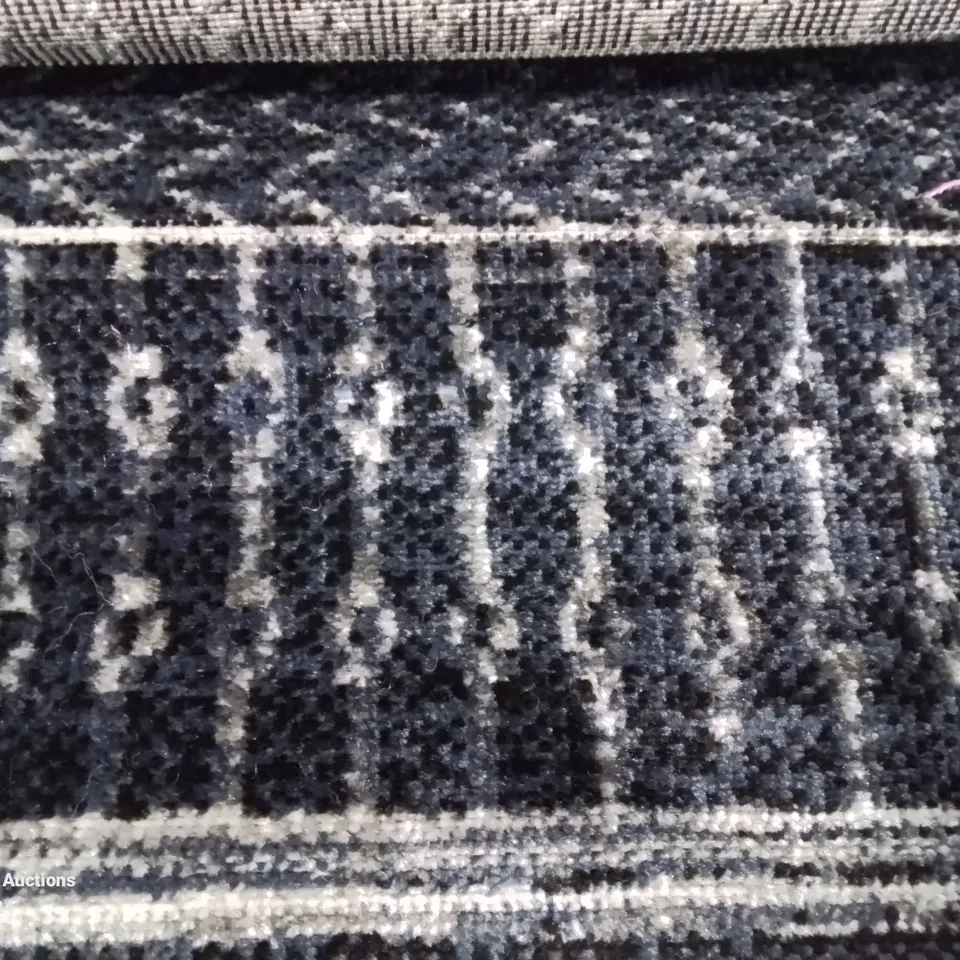 BRAND NEW PACO HOME 421 BLACK/BLUE ARGINO 60X100CM RUG 