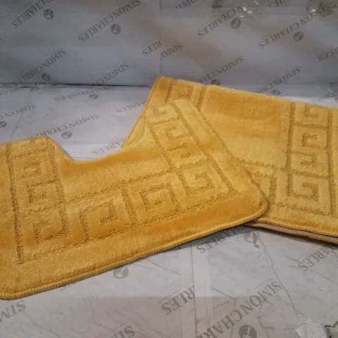 2 PIECE SET BATH MAT