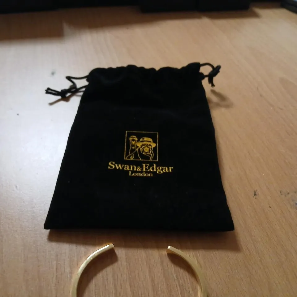 SWAN & EDGAR GOLD BANGLE – LONDON