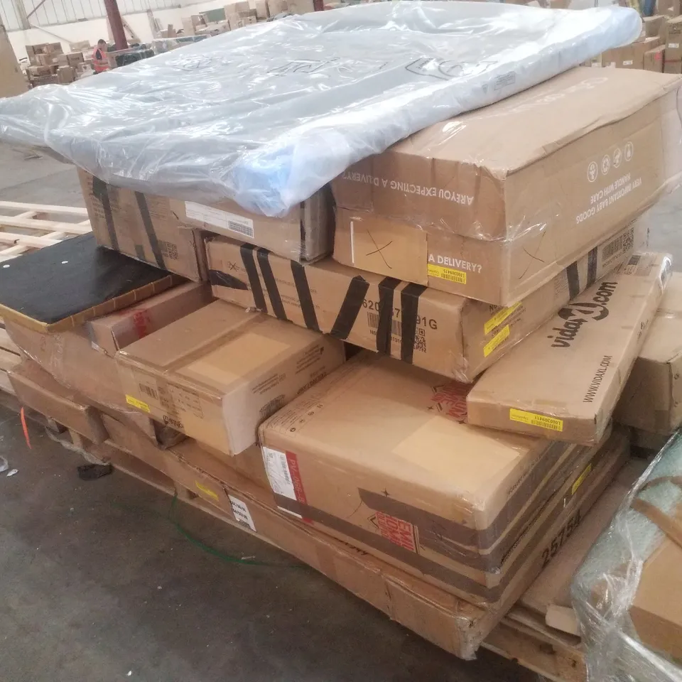 PALLET CONTAINING ASSORTED INCLUDING FLATPACK FURNITURE PARTS