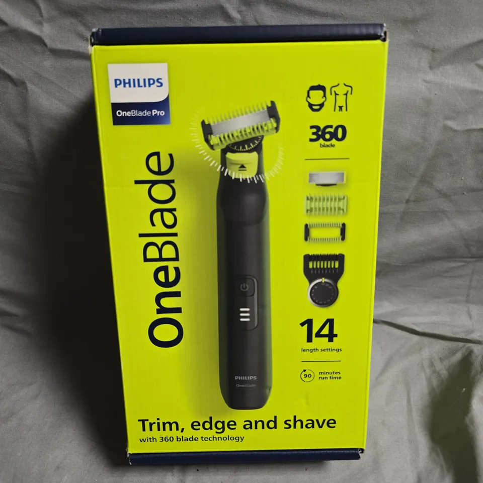 PHILIPS ONEBLADE PRO GROOMING TRIMMER – BOXED 