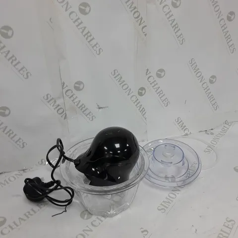 COOKS ESSENTIALS 2 SPEED FOOD PROCESSOR BLACK