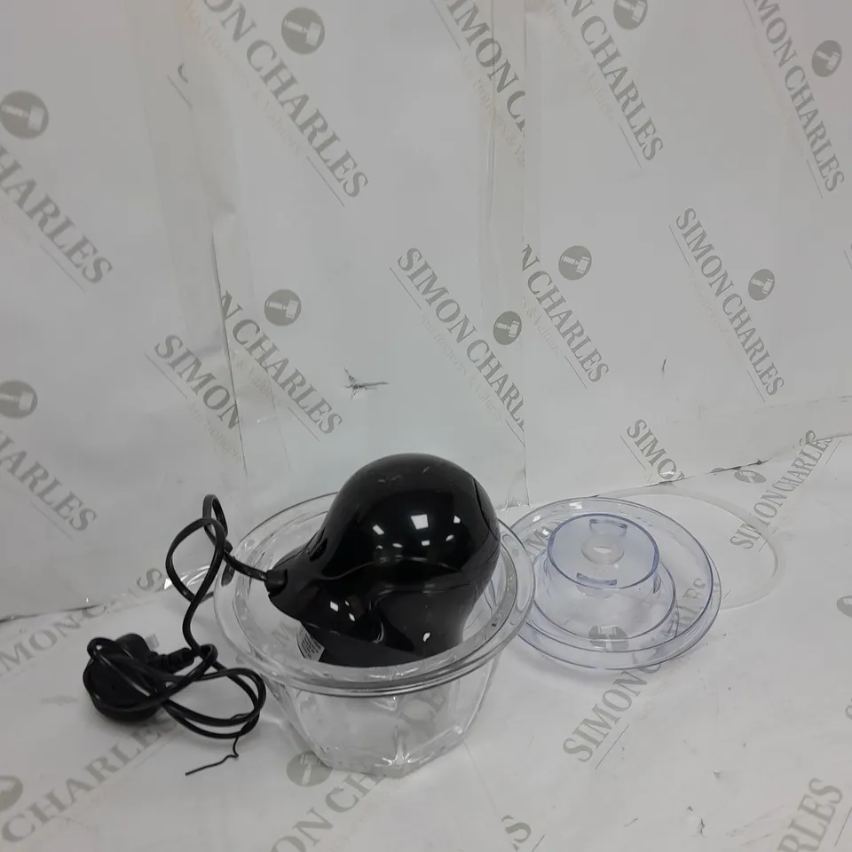 COOKS ESSENTIALS 2 SPEED FOOD PROCESSOR BLACK
