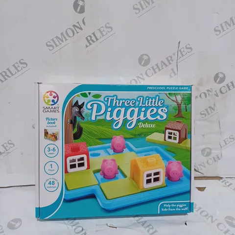 THREE LITTLE PIGGIES DELUXE PUZZLE GAME AGES 3-6 YEARS