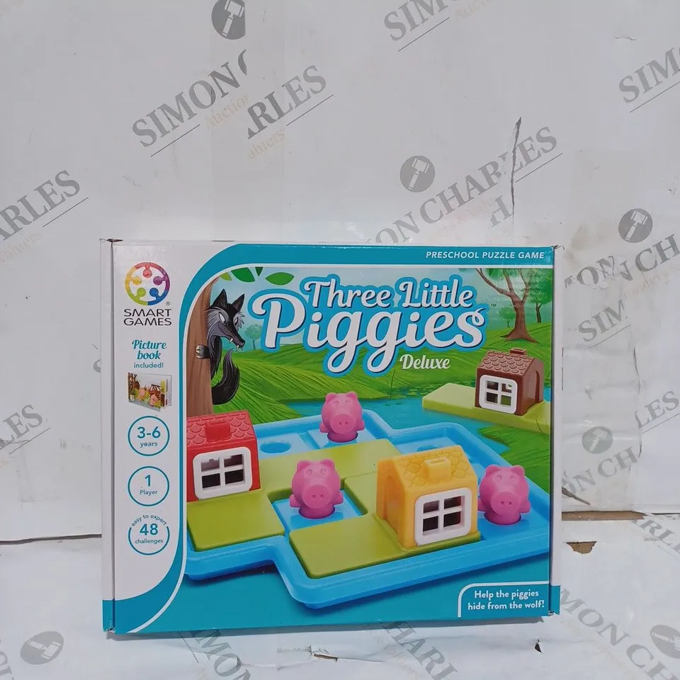 THREE LITTLE PIGGIES DELUXE PUZZLE GAME AGES 3-6 YEARS