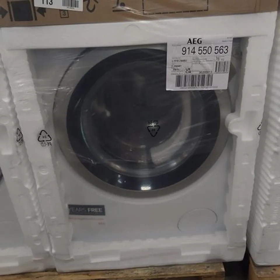 AEG 7000 PRO STEAM UNIVERSAL DOSE 8Kg WASHING MACHINE WHITE Model L7FEC946U RRP £834