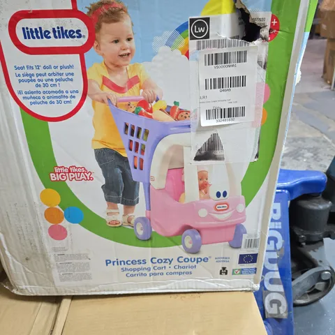 LITTLE TIKES PRINCESS COZY COUPE SHOPPING CART