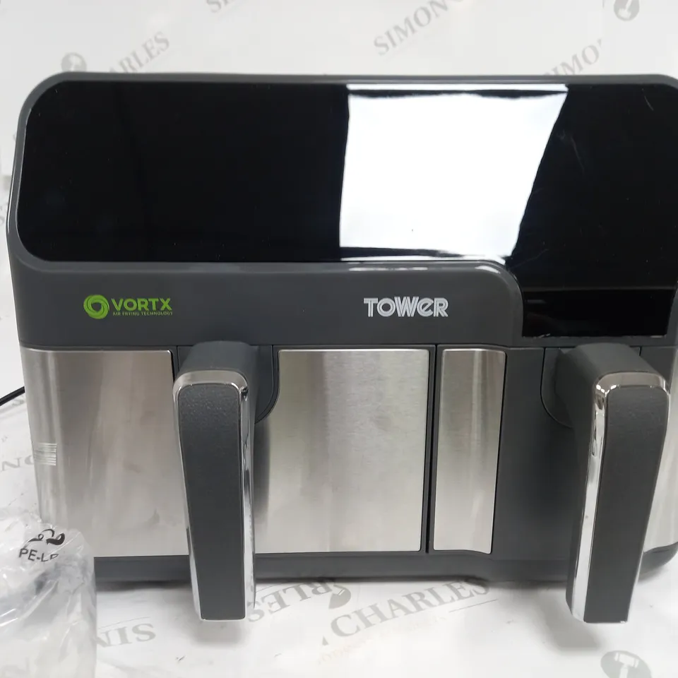 BOXED TOWER VORTEX T17099 ECO DUO DIGITAL AIRFRYER