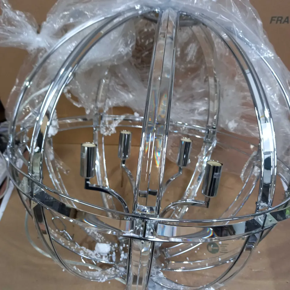 LAURA ASHLEY AIDAN 5 LIGHT PENDANT LIGHT 