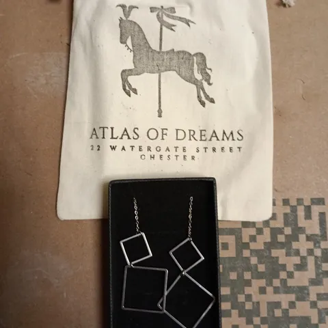 ATLAS OF DREAMS GEOMETRIC DROP EARRINGS
