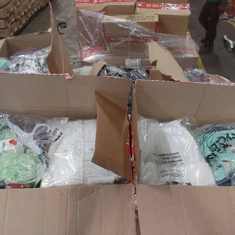 PALLET CONTAINING A LARGE QUANTITY OF BRAND NEW ASSORTED PRODUCTS INCLUDING: JEANS, SUIT TROUSERS, BIKINI BOTTOMS, T-SHIRTS, JUMPERS ECT