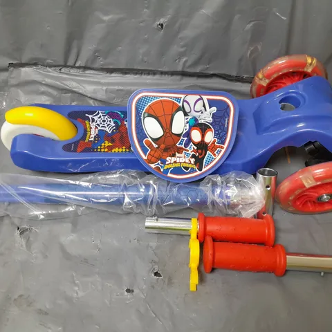SPIDEY AND HIS AMAZING FRIENDS MINI GO! - TILT SCOOTER WITH LIGHTS