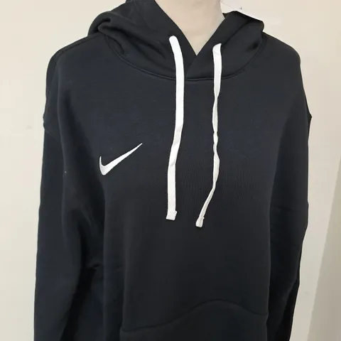 NIKE LOGO BLACK HOODIE SIZE 2XL