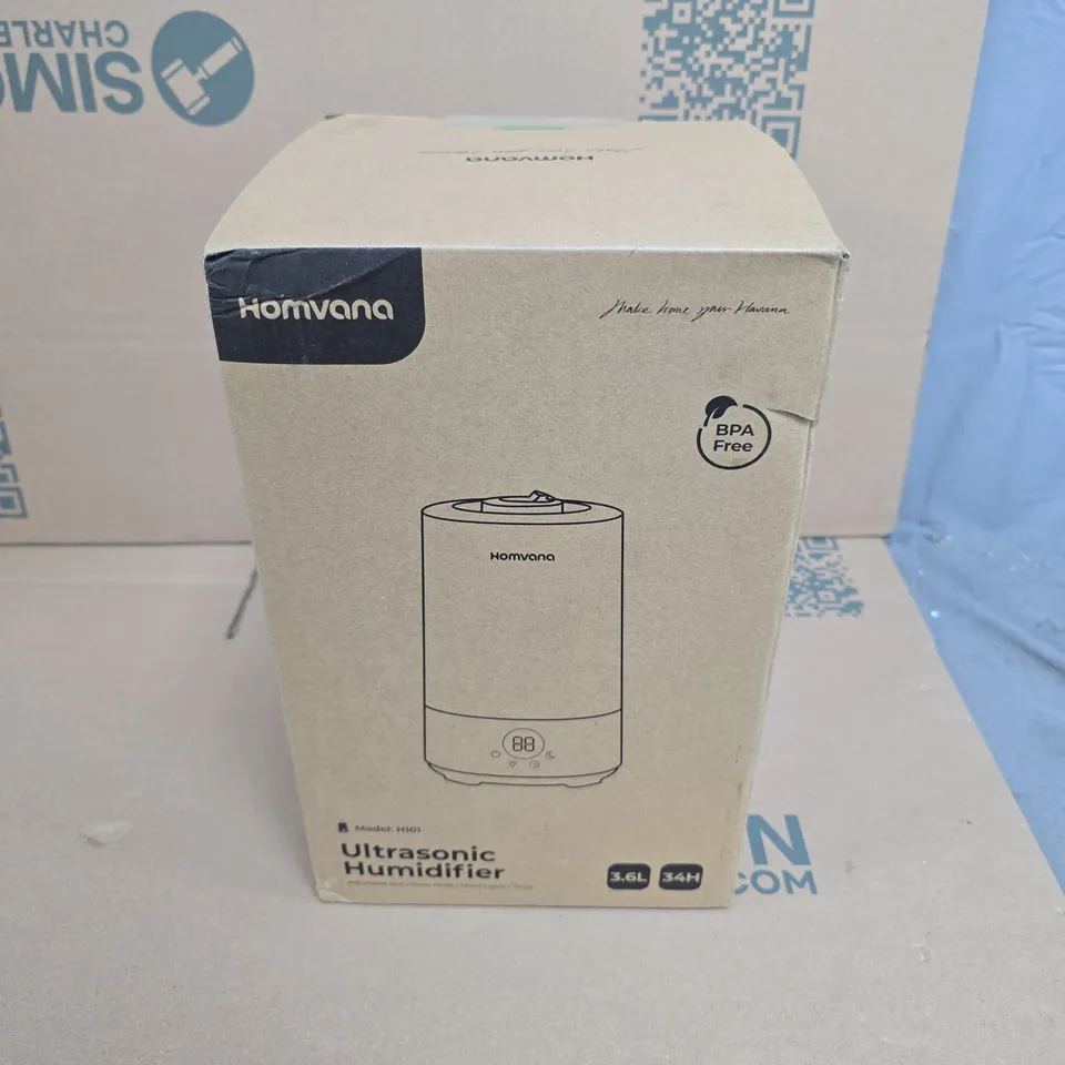 HOMVANA ULTRASONIC HUMIDIFIER – 5.6L, BOXED