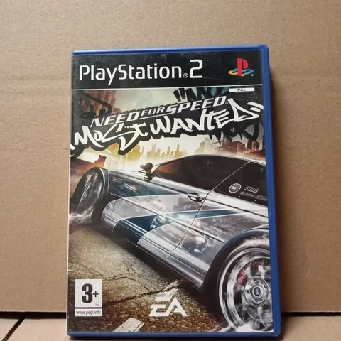 NEED FOR SPEED: MOST WANTED – PLAYSTATION 2 