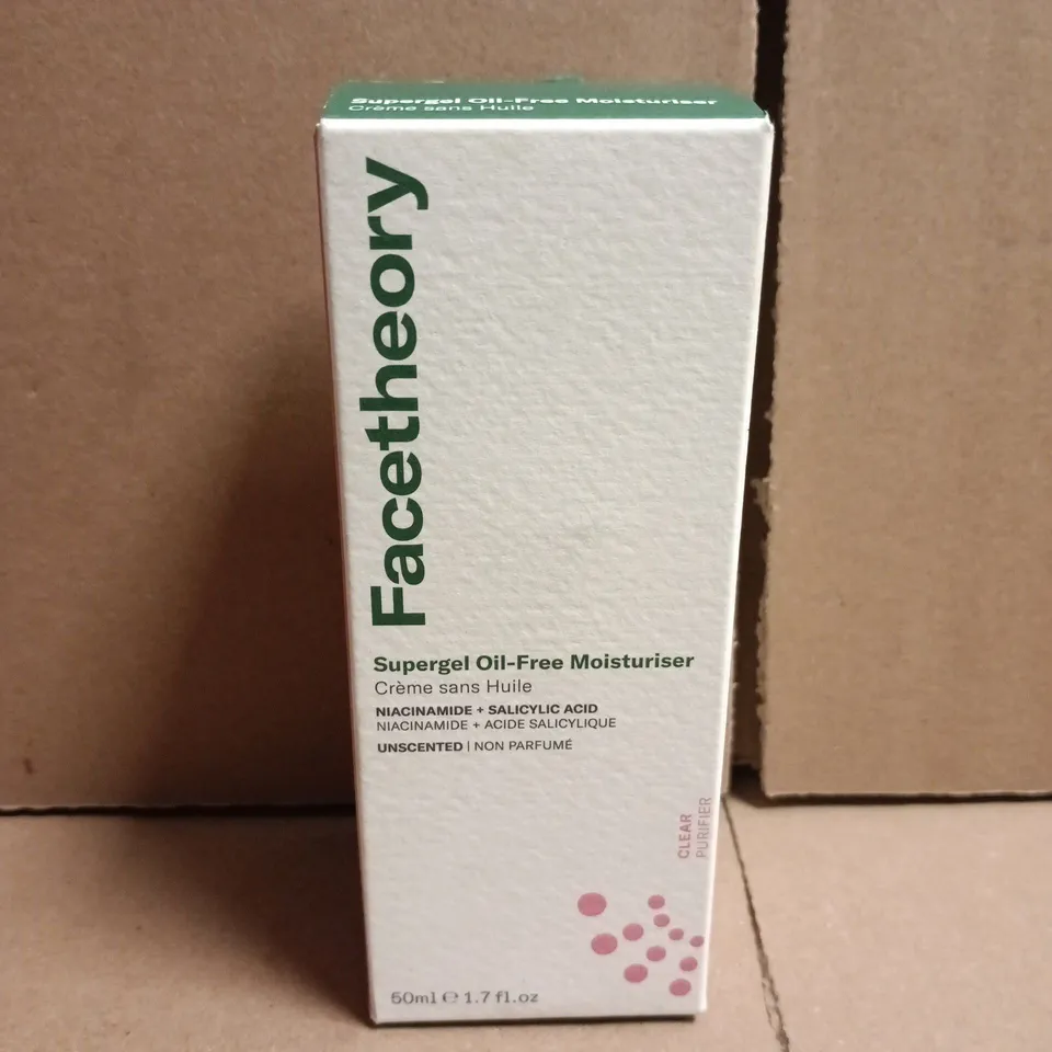 FACETHEORY SUPERGEL OIL-FREE MOISTURISER (50ML)