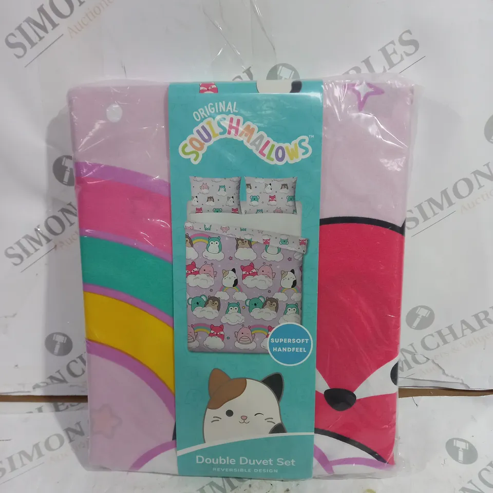 SQUISHMALLOWS DOUBLE DUVET SET