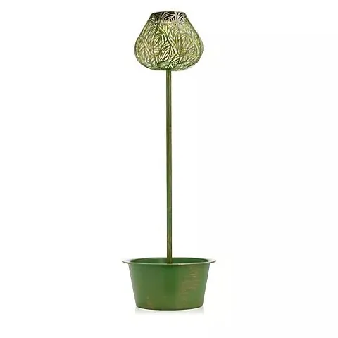 GARDEN REFLECTIONS PLANTER AND SOLAR LIGHT