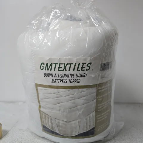 GM TEXTILES DOWN ALTERNATIVE LUXURY MATTRESS TOPPER