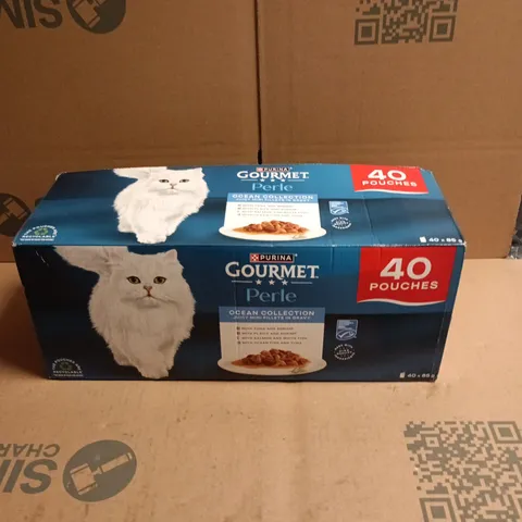 PURINA GOURMET PERLE OCEAN COLLECTION CAT FOOD POUCHES – 40 X 85G