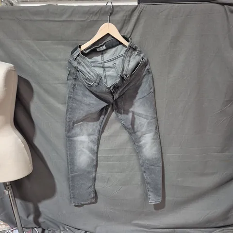 ONLY & SONS JEANS – GREY DENIM, UK 34 (US 34W) REGULAR
