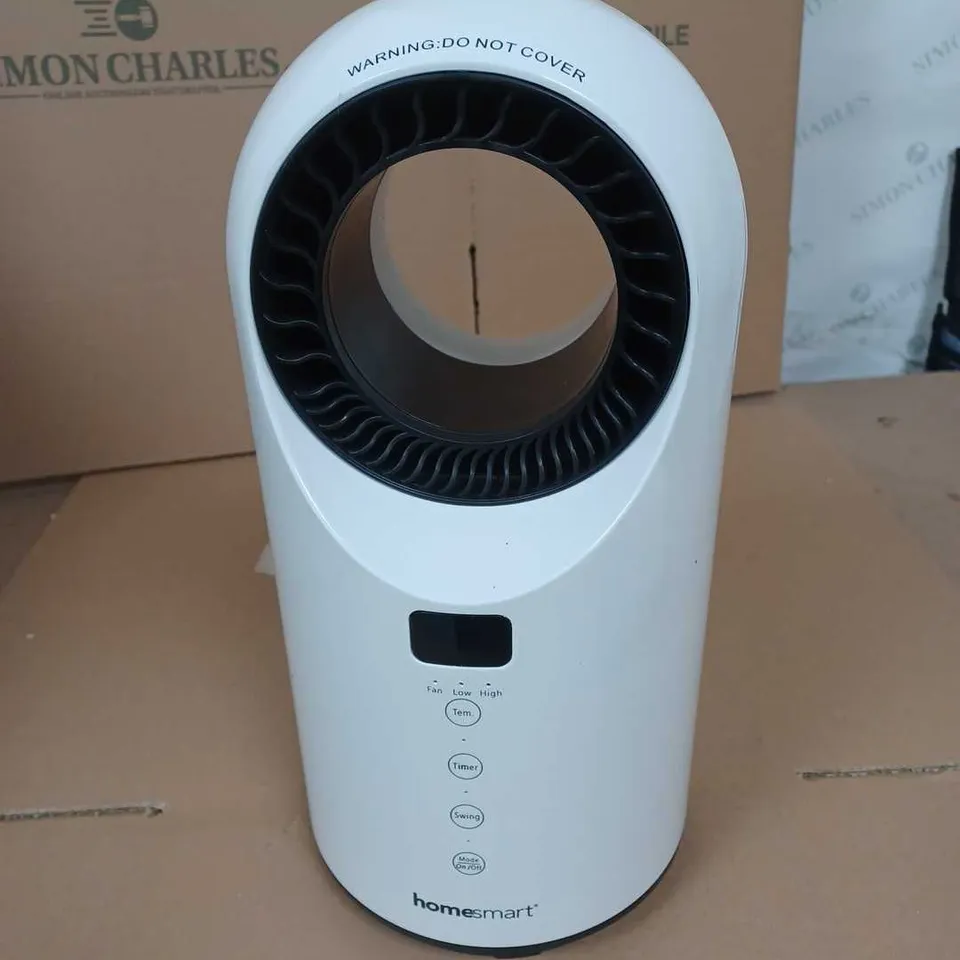 HOMESMART 2 IN 1 BLADELESS HEATER AND FAN 