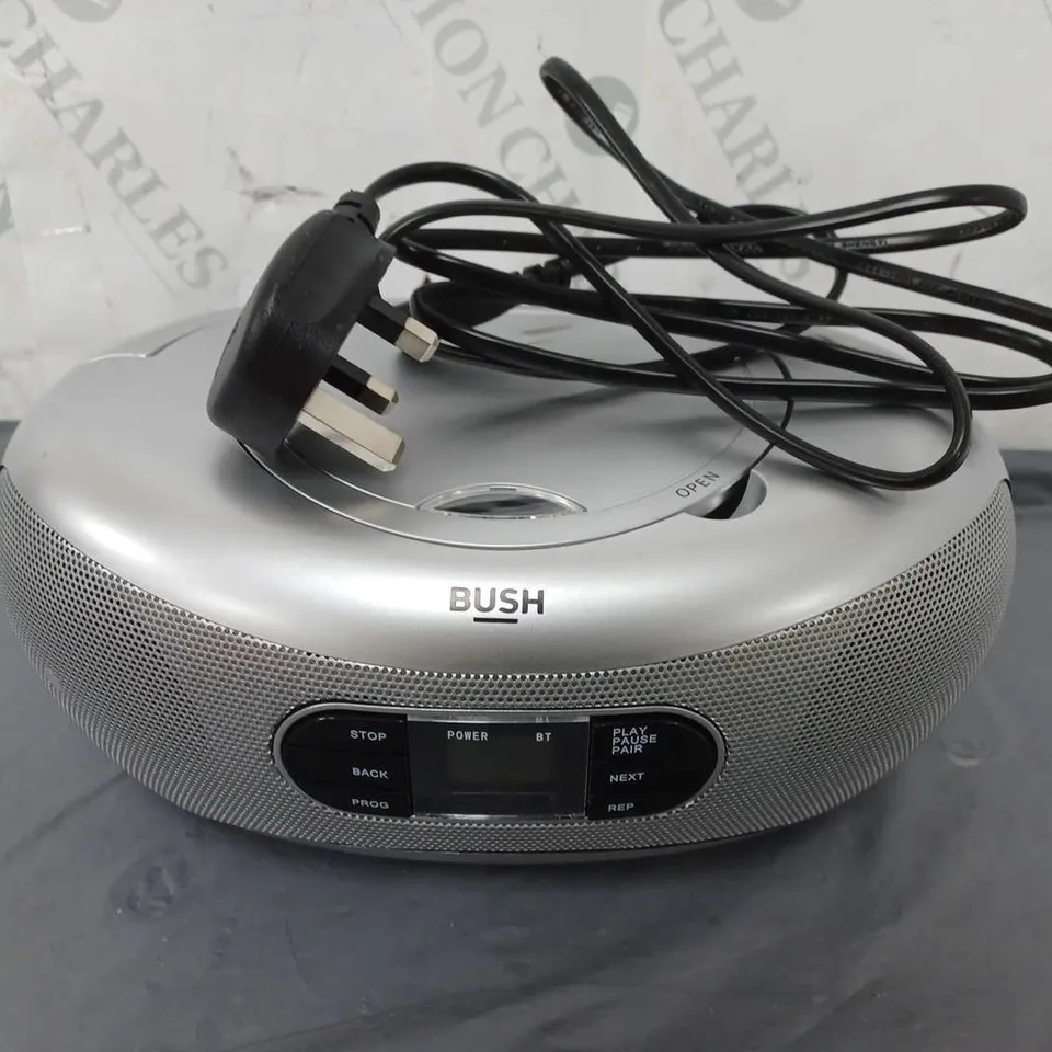 BOXED BUSH BLUETOOTH CD BOOMBOX