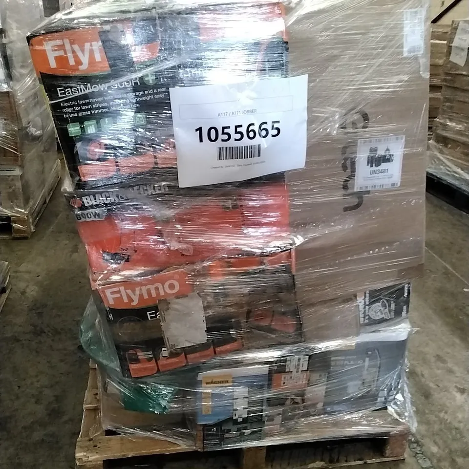 PALLET OF APPROXIMATELY 29 UNPROCESSED RAW RETURN HOUSEHOLD AND ELECTRICAL GOODS TO INCLUDE;