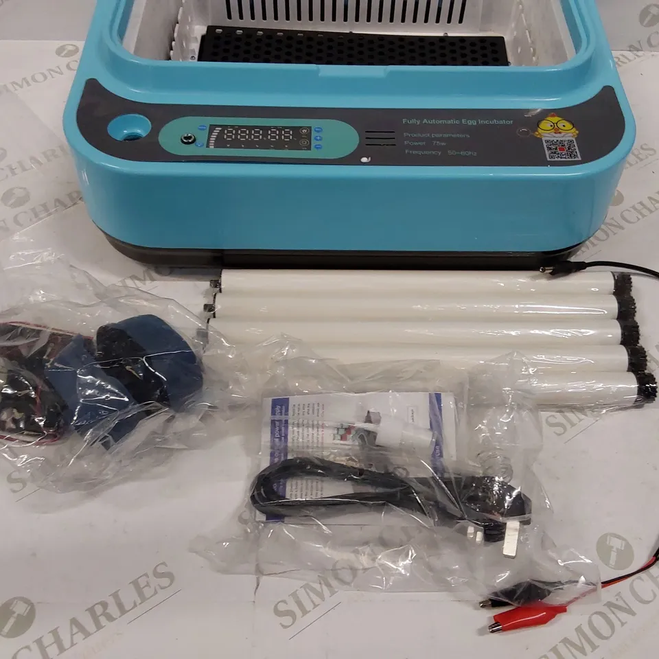 BOXED 24 EGG FULLY AUTOMATIC 75W EGG INCUBATOR (1 BOX)