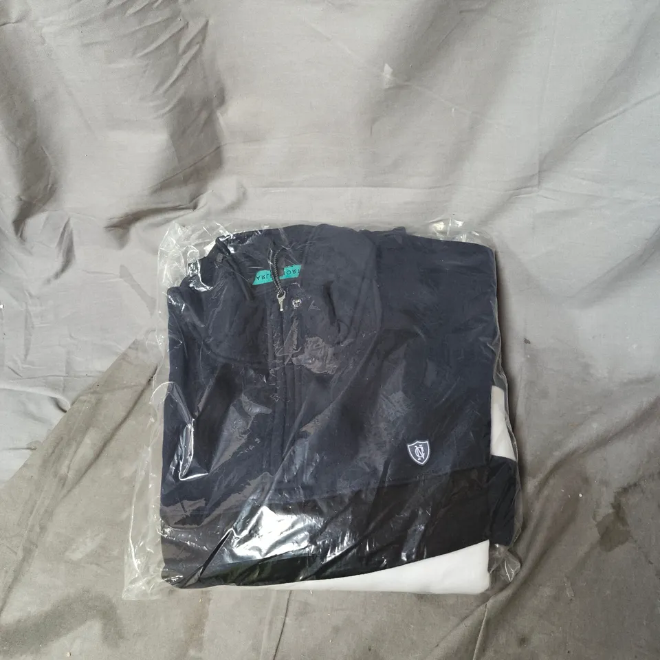 MEN'S QUARTER ZIP SWEATSHIRT – NAVY, UK 42 (CN-42)