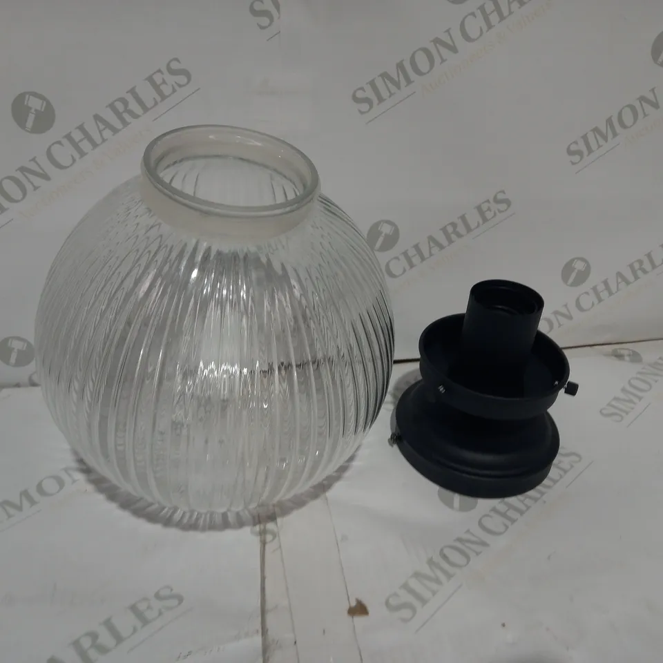 JOHN LEWIS VINTAGE GLOBE OUTOOR CEILING LIGHT