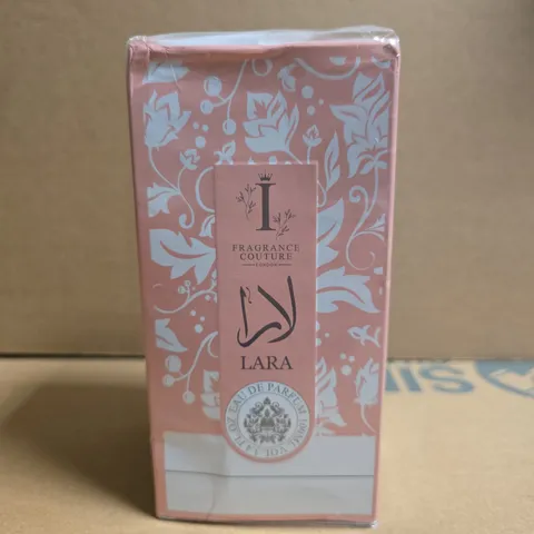BOXED AND SEALED LARA FRAGRANCE COUTURE LONDON EAU DE PARFUM 100ML