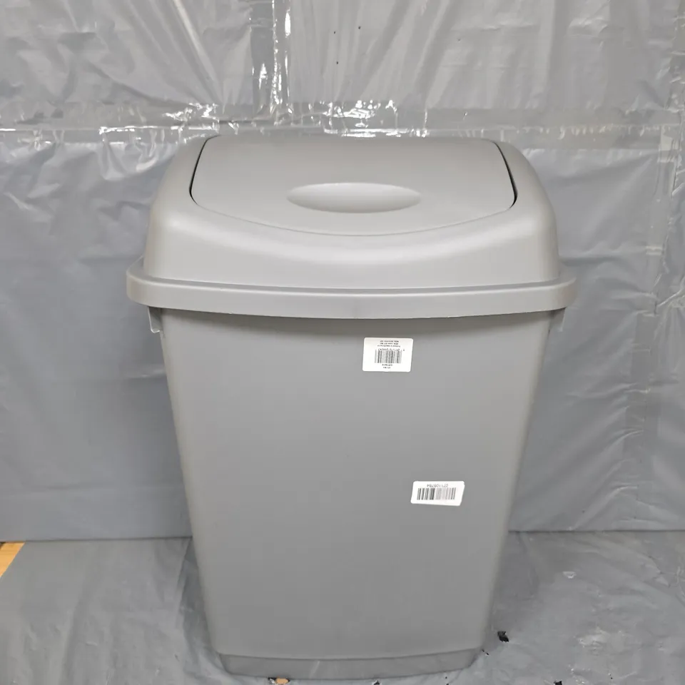 50L GREY PLASTIC BIN - COLLECTION ONLY